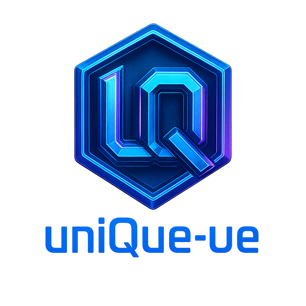 uniQue-ue Interactive Logo